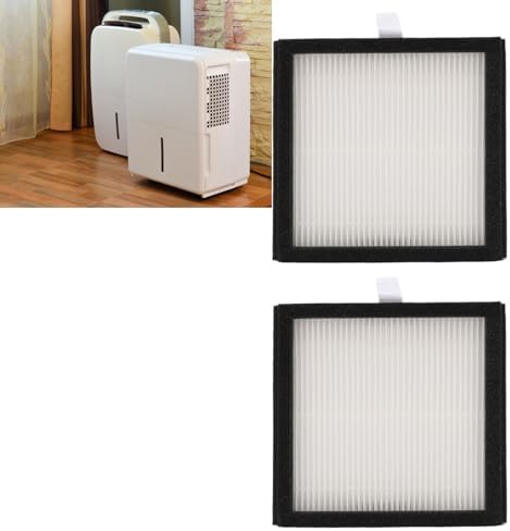 TOPINCN DH02 Dehumidifier Filter, Particulate Air Purifier Ensure Indoor Air Quality Improvement, Easy Installation and Replacement with Monthly Maintenance