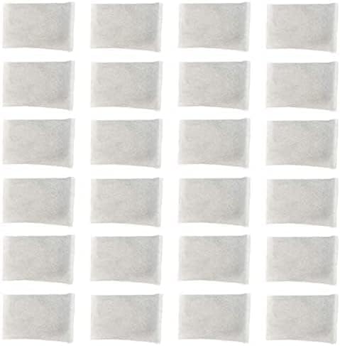 Green Piece® 24 Pack of Distiller Filters (Made in USA) Made from Activated Charcoal. Works Great for Megahome and Many Other Countertop Distillers