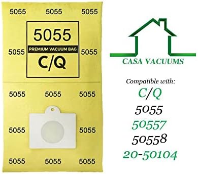 Kenmore Compatible Bag + Filter Kit. (10) Type C/Q Canister Vacuum Bags, (1) CF1 81002 Chamber Filter, (1) EF2 K3040 86880 HEPA Exhaust Filter. For 200 400 Series,