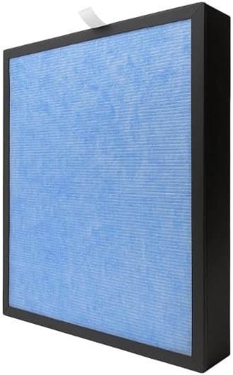 Nispira 4-in-1 True HEPA Activated Carbon Replacement Filter Compatible with HSP002 Smart 2.0 Air Purifier, 1 Pack