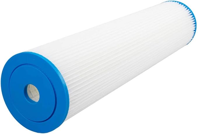 Clear Choice Sediment Water Filter 1 Micron 20 x 4.50" Water Filter Cartridge Replacement 20 inch RO System 255493-43 ECP1-20BB, PBB-P20-1, 1-Pk