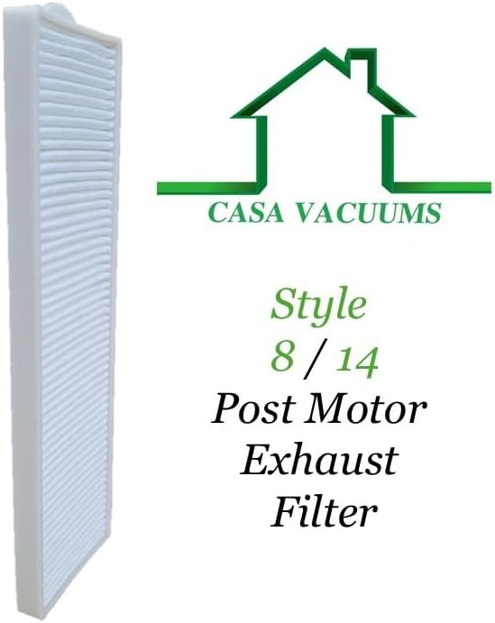 3 Style 8/14 Filters Compatible with Bissell Lift-Off - Momentum - PowerGroom - PowerGlide - Velocity Bagless Upright Vacuum Cleaner. Exhaust HEPA Media Compare to 3091, 203-6608, 203-7715.