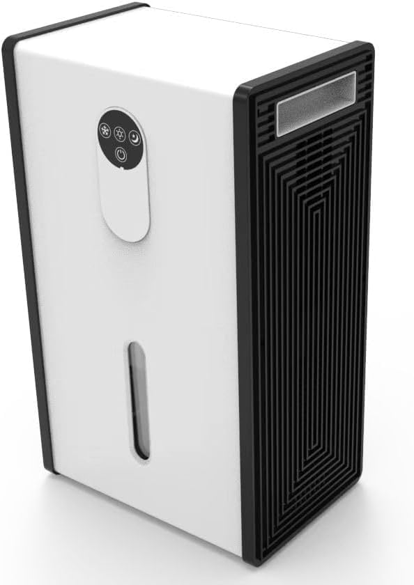 Dehumidifier, 72 OZ Water Tank Dehumidifiers for Home, 1076 sq. ft. Dehumidifier for Basement Bathroom Bedroom with Auto Shut Off, 7 Colors LED Light, Quiet Dehumidifiers with Sleep Mode