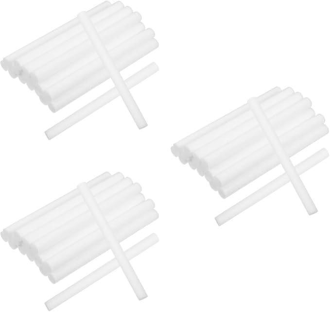 FRCOLOR 150pcs Essential Oil Diffuser Sticks Aromatherapy Car Diffuser Sponges Humidifier Filter Replacement Wick Absorbent Sticks