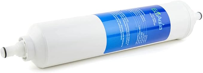 EcoAqua Replacement for GE GXRTQR Inline Filter, 4-Pack