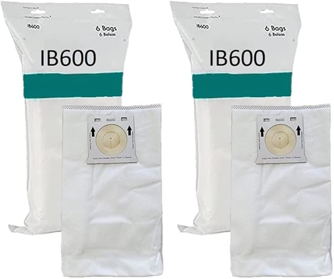 Casa Vacuums IB600 12 Pk Compatible with Kenmore Intuition Upright Pet Friendly Lift-Away Carpet Vacuum Cleaner BU4022 - BU4021 - BU4020 - BU4018 - BU4050