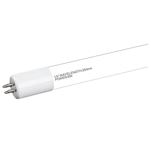 Geekpure 6 Watt UV Water Filter Upgrade for Reverse Osmosis RO Filtration System(0.5-1 GPM)