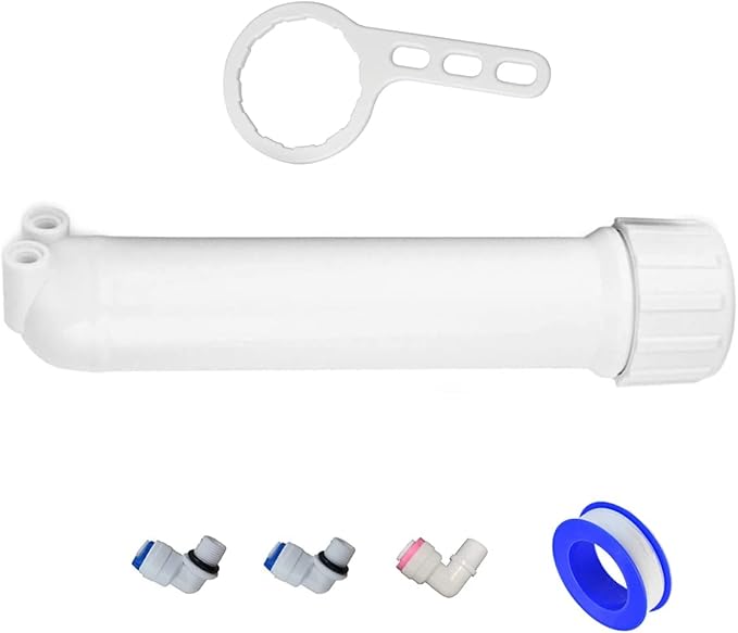 HUINING RO Membrane Housing for Residential Reverse Osmosis Membrane Water Filter Cartrige Replacement for Home Drinking Water Filtration System Household