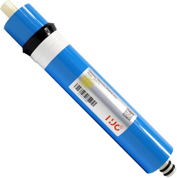 Reverse Osmosis Membrane 75GPD Water Filter Replacement for Reverse Osmosis System 11.75"x1.75" Under Sink RO Drinking Purify for House, 97% Desalination Rate