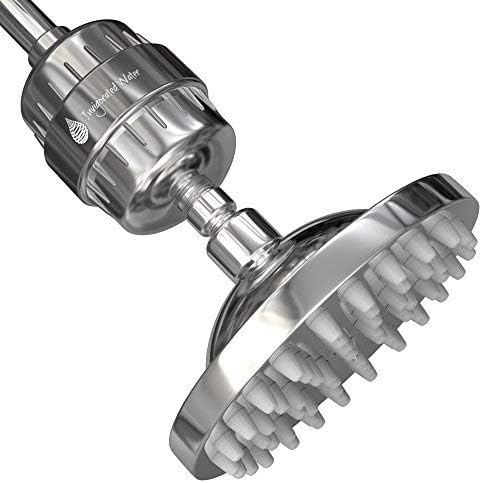 Invigorated Water PH005 Shower Filter Replacement Kit for pH Energize – 15-Stage Hard Water Filter, Removes Chlorine & Metals, Enhances Hair & Skin