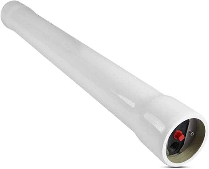 Ozmosis RO Pressure Vessel Membrane 4040 4" x 40" Fiberglass Housing - 3/4" x 1/2" Ports Industrial Grade, 300 PSI, Rust-Resistant, Complete Kit with Plastic Clamps and Brackets