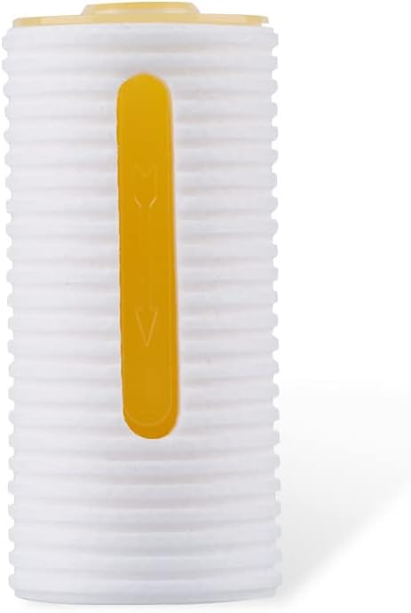 HubiCare Shower Infuser - Vitamin C Shower Filter, Hard Water Softener, Water Purifying, Chlorine & Fluoride Shower Filter, Head with Beads, Helps Dry Skin & Hair Loss (Fresh Morning Sunshine Refill)