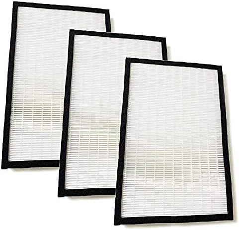 Nispira True HEPA Filter Replacement Compatible with Vornado Air Purifier AQS 25 35 Part MD1-0004. 3 Pack