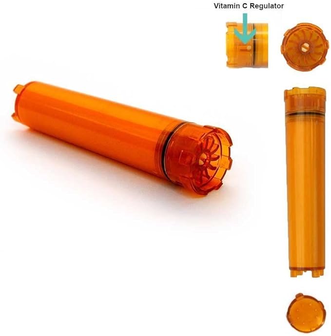 Sonaki Vitamin C Shower Refill Filter Cartridge - FITS Sonaki Showerheads, 50V, 100V, and 300 Inline Models - (5 Pack) - Remove up to 99.9% of Chlorine and Chloramines