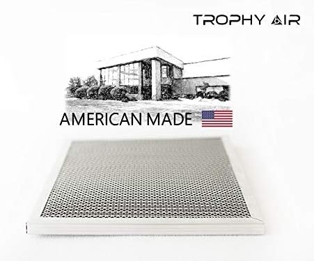 Washable Electrostatic HVAC Furnace Air Filter, Lasts a Lifetime, 6 Stage Permanent Air Filter, Healthier Home or Office, Made in The USA - Increases Airflow (16x16x1)