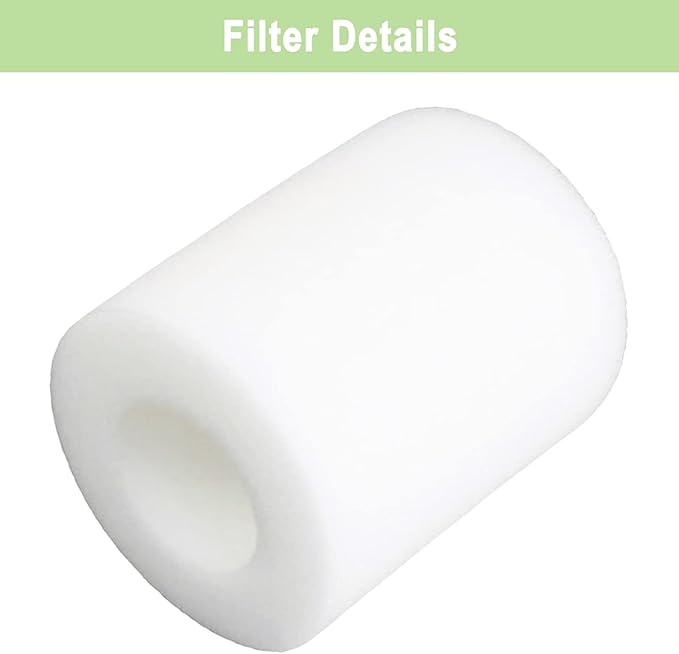 6 Pack IQ Base Pre-Motor Foam Replacement Filters for Shark IQ R101AE RV1001AE AV912S AV1010AE RV1000 AV970 AV993 AV1002AE Shark AI AV2501S AV2501AE RV2502AE RV2520AOUS Robot Vacuum Cleaner