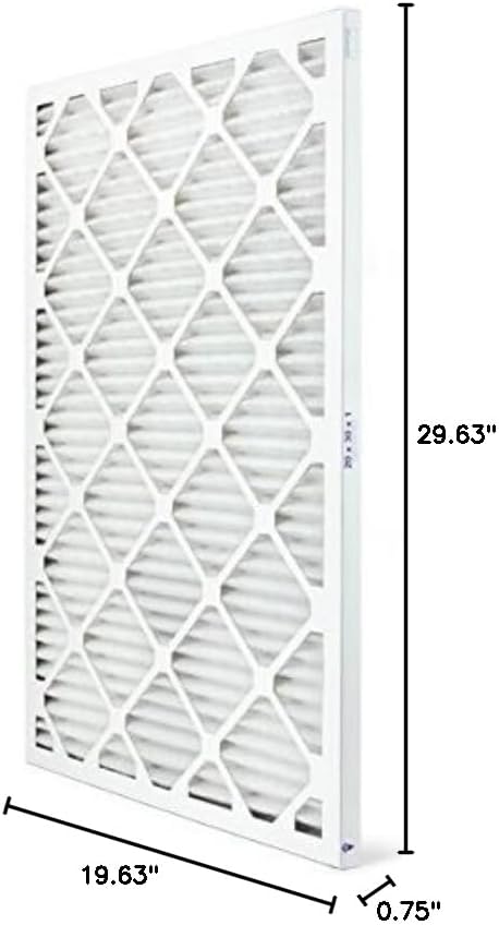 AIRX WICKED CLEAN AIR. 20x30x1 Air Filter MERV 13 Pleated HVAC AC Furnace Air Filter, Health 6-Pack, Made in the USA