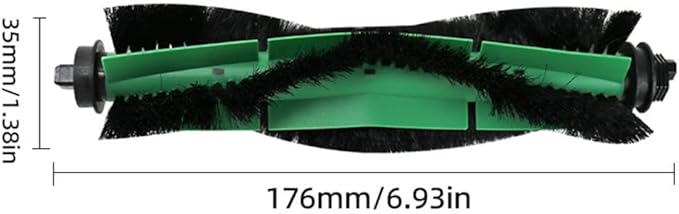 Replacement Parts for iRobot Roomba Q011,Q0520,Q0120,105 Vac, Y0140, Y0110, 105 Combo, Robot Vacuum, 2 Roller Brush, 6 Side Brush, 6 Hepa Filters, 1 Cleaning Brushes