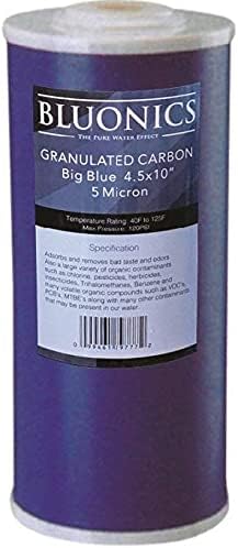 Bluonics 12-pack Carbon Water Filters GAC Granulated 4.5" x 10"