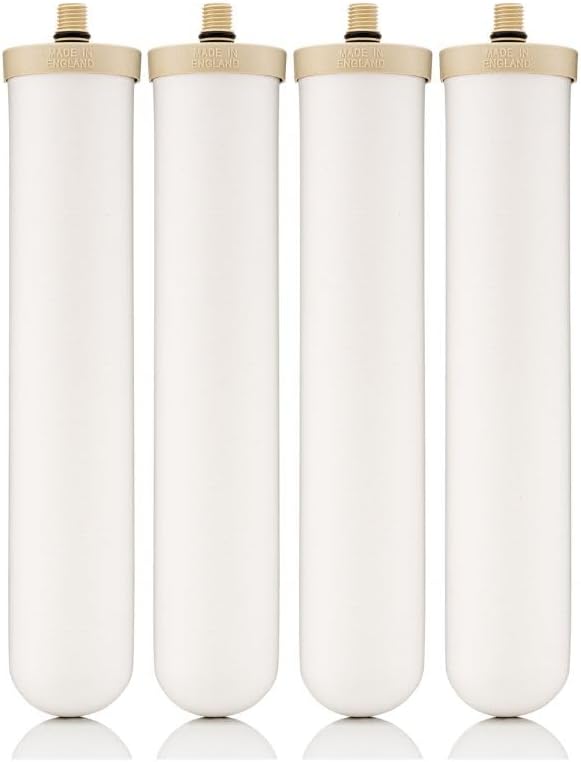 Doulton ¦ W9123050 ¦ 10" Biotect Ultra ¦ Authentic Drinking Water Ceramic Replacement Candle Element Filter ¦ 2504 ¦ White ¦ NSF Certified ¦ M12 Thread ¦