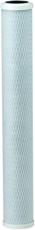 Pentair Pentek CBC-20 Carbon Water Filter, 20-Inch, Whole House Carbon Block Replacement Cartridge with Bonded Powdered Activated Carbon (PAC) Filter, 20" x 2.5", 0.5 Micron