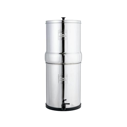 British Berkefeld Doulton W9361136 Countertop Water Filter System Stainless Dispenser