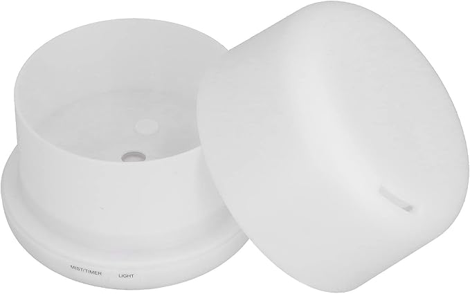 Essential Oil Diffuser Humidifier 300ml with 7 Color LED Lights, USB-Powered, Auto Shut-Off, 35dB Quiet, for Home Office Aromatherapy Air Moisturizing