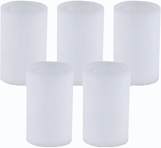 5PCS PP Cotton Filter, 1080° Rotating Filter Faucet Extender,Universal Splash Filter Faucet, Water Filter Faucet for Kitchen Bathroom, Usable for Half A Year