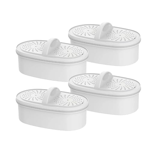 Replacement for All Waterdrop® Pitcher Filtration System, Fits Waterdrop WD-PF-01A Plus, Reduces PFOA/PFOS, Chlorine, Last Up to 3 Months or 200 Gallons (Pack of 4), AQUA CREST