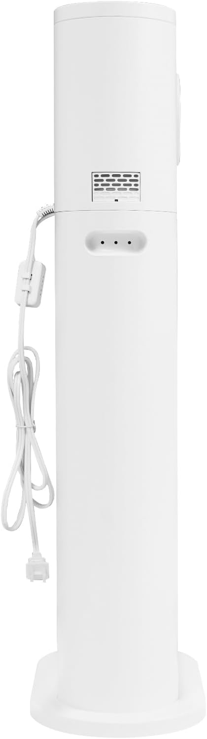 Smart Humidifier for Bedroom Large Room, 12L/3.17Gal Ultrasonic Cool Mist Humidifier with LCD Touch Screen & Remote Control 150W Top Fill Cool and Warm Mist Ultrasonic Floor Humidifiers