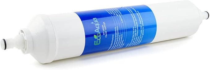 EcoAqua Replacement for GE GXRTQR Inline Filter, 4-Pack