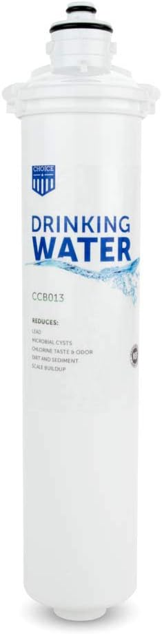 Clear Choice Drinking Water Filtration System Replacement Cartridge for Everpure EV9270-74 EV9611-16 EV9612-11 EV9612-16 EV9635-06 H-104 / H-300 Also Compatible with Nu Calgon 9635-06 4-Pack