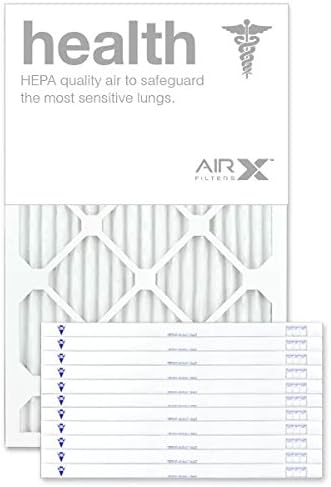 AIRX FILTERS WICKED CLEAN AIR. 12x20x1 Air Filter MERV 13 Pleated HVAC AC Furnace Air Filter, Health 6-Pack, Made in the USA