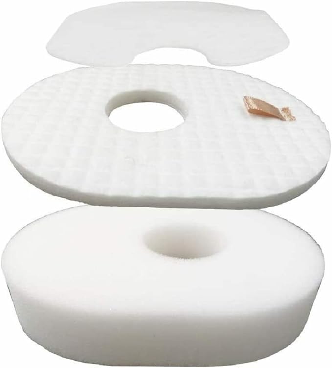 Replacement Filter Set for Shark Rocket Replaces for XFF300 Fits for HV292 HV300 HV300W HV301 HV302 HV303 HV305 Include Felt Filters and Foam Filter