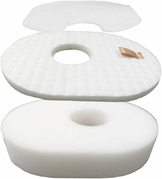 Replacement Filter Set for Shark Rocket Replaces for XFF300 Fits for HV292 HV300 HV300W HV301 HV302 HV303 HV305 Include Felt Filters and Foam Filter