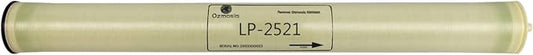 Ozmosis LP-2521 RO Reverse Osmosis Low-Pressure Membrane 2.5"x21", High Salt Rejection, Lower Energy, 150 PSI, 400GPD Water Filtration, Made with Premium Toray Brand Sheets and Dow Glue