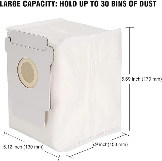 Replacement Parts Accessories for iRobot Roomba i7 i7+ j7 j7+ j8+ i1 i2 i3 i3+ i4 i4+ i6 i6+ i8 i8+ /Plus E5 E6 E7 Vacuum Cleaner, Multi-Surface Rubber Brushes Vacuum Filters Vacuum Bags Side Brushes