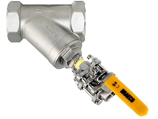 2" Y Strainer Stainless Steel 316 800 PSI WOG 20 Mesh