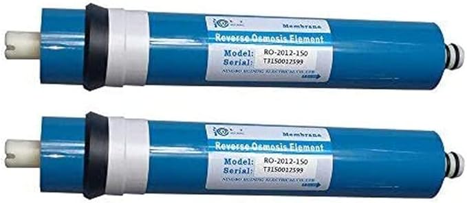 HUINING Reverse Osmosis Membrane Residential RO Membrane Water Filter Cartrige Replacement for Home Drinking Water Filtration System Household (2PCS 150GPD membrane)