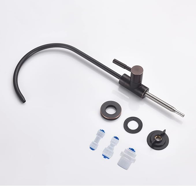 Apaix Drinking Faucet Oil Rubbed Bronze, Kitchen Purifier for Non-Air Gap Reverse Osmosis Water Filter System