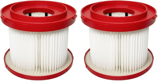 2 Pack 49-90-1900 Replacement HEPA Filter Compatible With Milwaukee Vacuum, Shop Vac Filter, M18 Cordless Wet Dry Vacuum 0780-20 0880-20