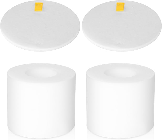 HOUSEMAX 2 Pack Foam & Felt Filters Replacement for Shark Rotator Powered Lift-Away NV650, NV650W, NV652, NV750W, NV751, NV651, NV752 Replace Part XFF650