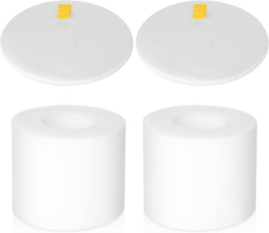 HOUSEMAX 2 Pack Foam & Felt Filters Replacement for Shark Rotator Powered Lift-Away NV650, NV650W, NV652, NV750W, NV751, NV651, NV752 Replace Part XFF650