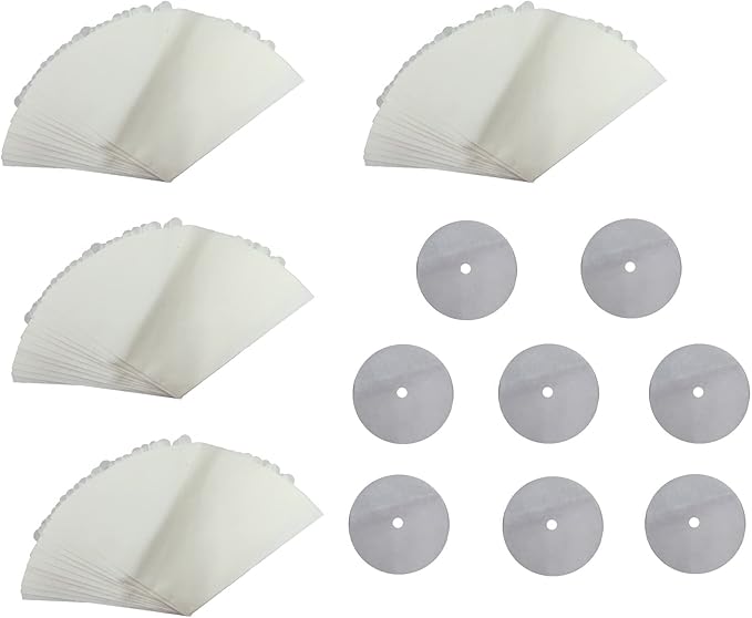 MaxLLTo Replacement 48 Cones & 8 Filters Compatible for Filter Queen Majestic Vacuum Bags