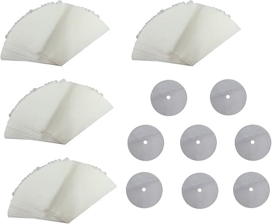 MaxLLTo Replacement 48 Cones & 8 Filters Compatible for Filter Queen Majestic Vacuum Bags