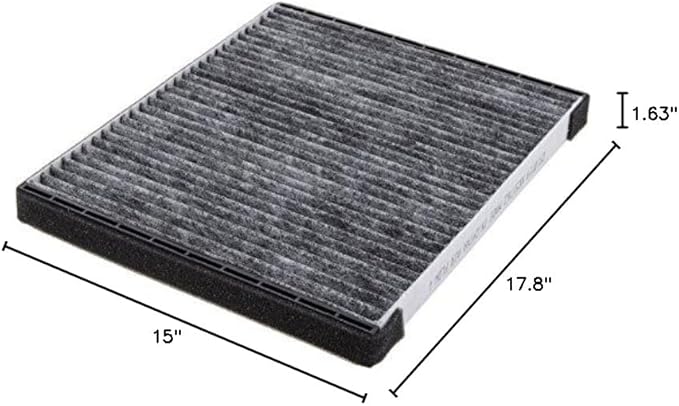 FRAM Fresh Breeze Cabin Air Filter Replacement for Car Passenger Compartment w/ Arm and Hammer Baking Soda, Easy Install, CF10719 for Select Dodge and Hyundai Vehicles , white