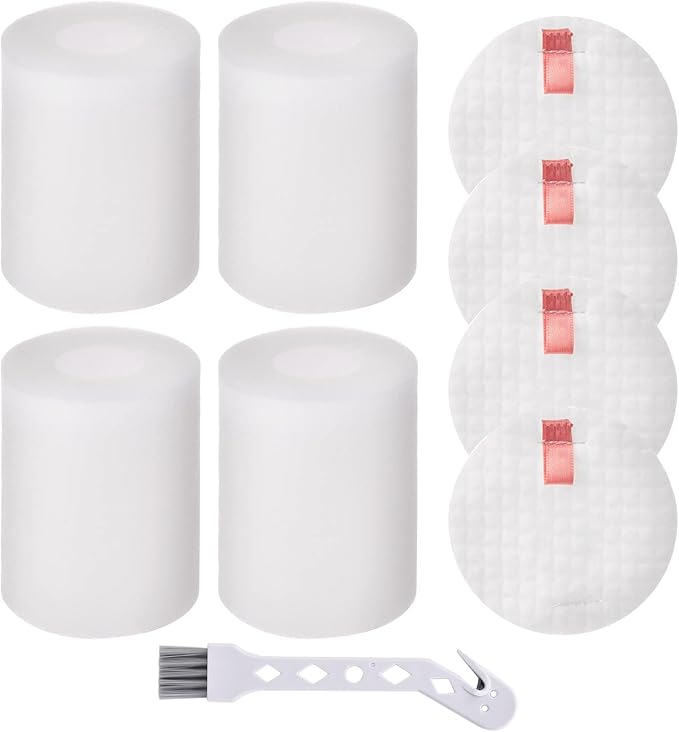 Vacuum Filter Replacement Compatible With Shark IQ Robot R101AE, RV1001AE, UR1005AE, RV912S, UR1000SR Self-Empty Base, Compare to Part # 106KY1000AE (4 Pack)