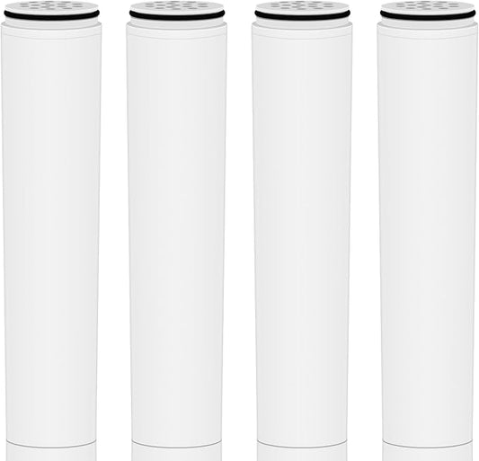 4 PACK Replacement Shower Head Filter Cartridge Compatible with Co bbe Handheld Showerhead