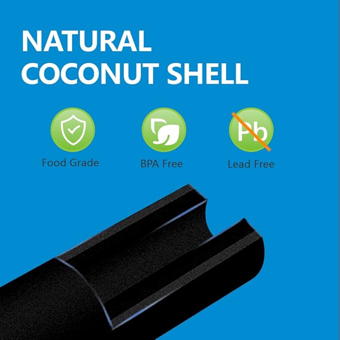 ActivatedCarbon Water Filter Coconut Shell CTO Cartridge, Carbon Block for Drinking Water Filter replacement, 2.5 x 10
