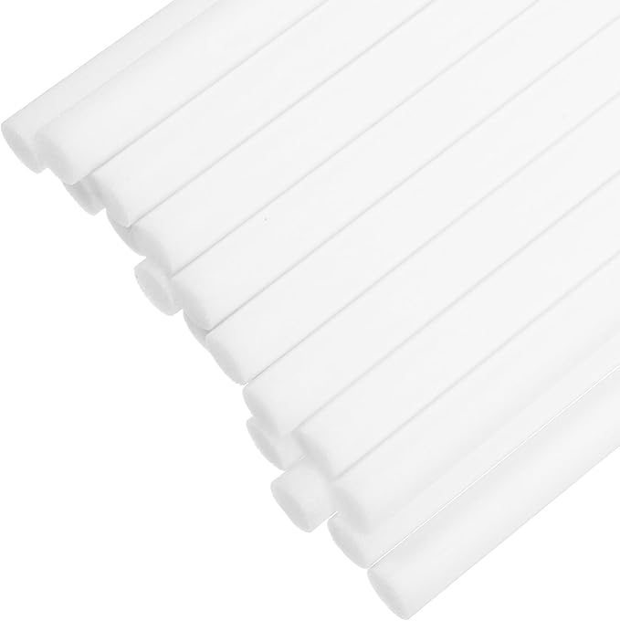 FRCOLOR 150pcs Essential Oil Diffuser Sticks Aromatherapy Car Diffuser Sponges Humidifier Filter Replacement Wick Absorbent Sticks